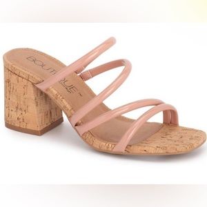 Corkys  Blush Patent Dreamy Heel Size 8- NEW